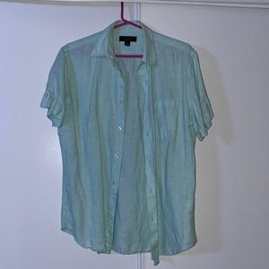 Banana Republic Linen Dress Shirt